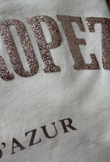 DANA FLOREA T-shirt Saint-Tropez Beige/Brons