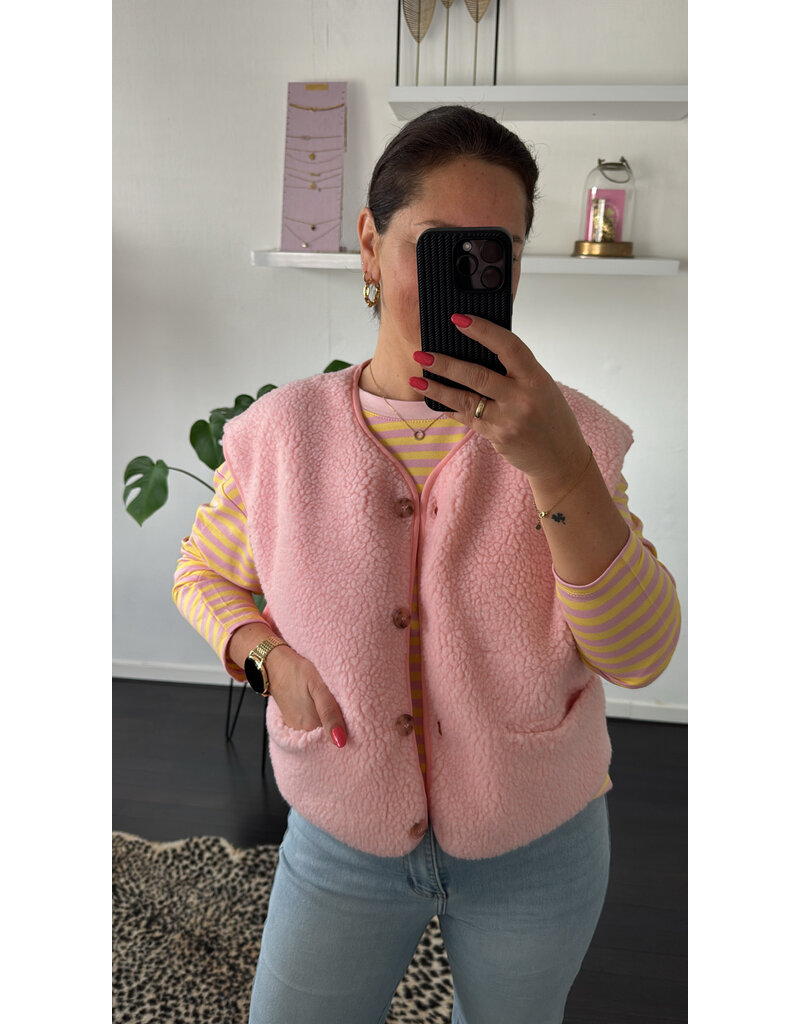 DANA FLOREA Gilet Isa Lichtroze