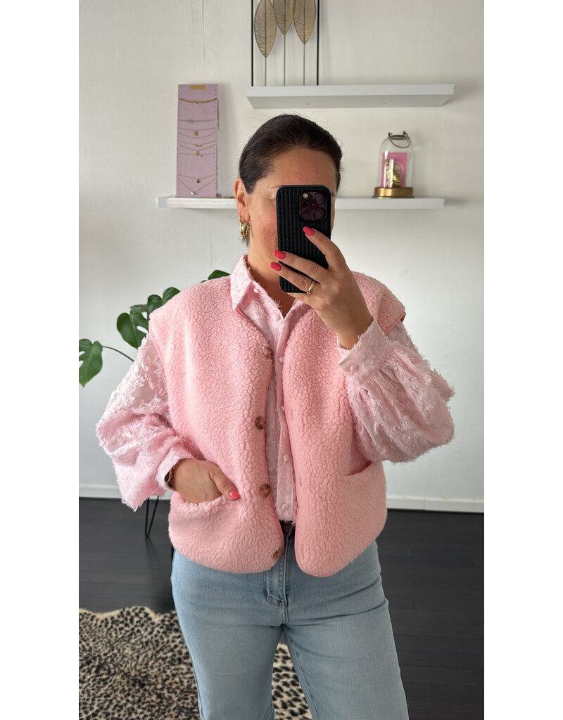 DANA FLOREA Gilet Isa Lichtroze