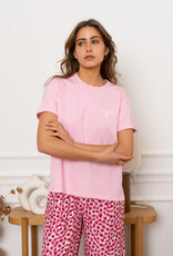 DANA FLOREA T-shirt Bisous Roze