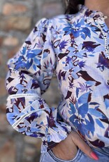 DANA FLOREA Blouse Elise Blauw