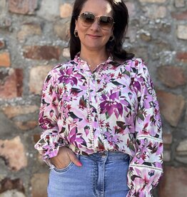 DANA FLOREA Blouse Elise Fuchsia
