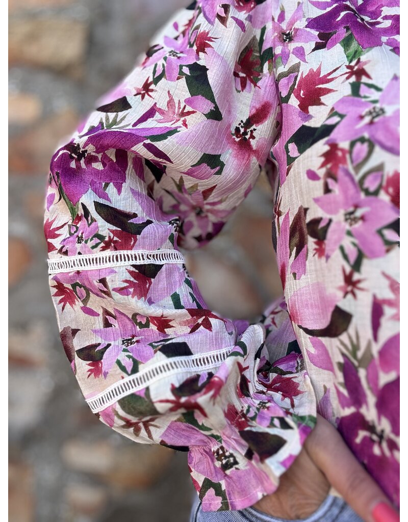 DANA FLOREA Blouse Elise Fuchsia