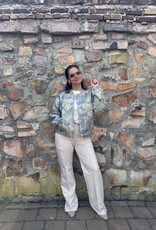 DANA FLOREA Jacquard Bomber Jacket Olivia