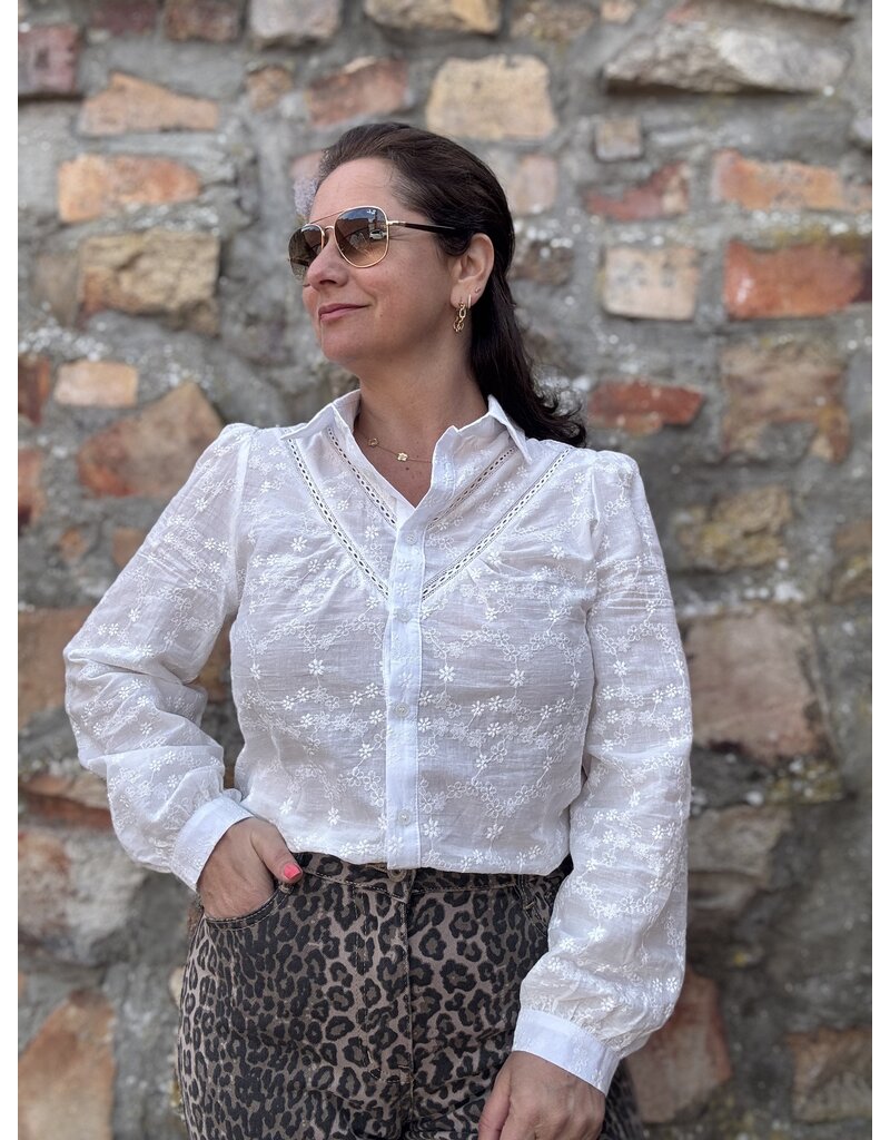 DANA FLOREA Blouse Senna White