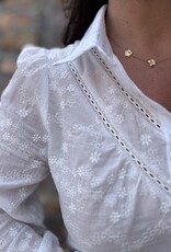 DANA FLOREA Blouse Senna White