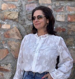 DANA FLOREA Blouse Carmen White