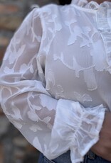 DANA FLOREA Blouse Carmen White