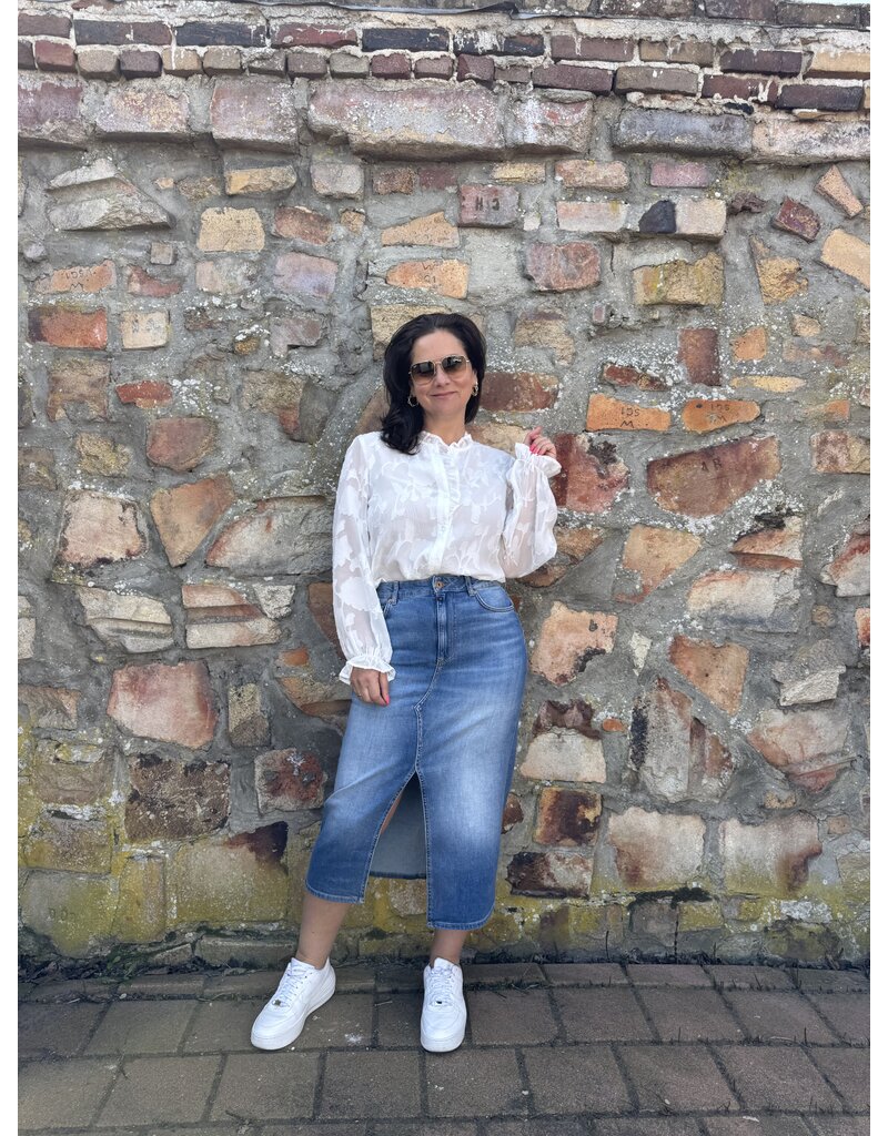 DANA FLOREA Blouse Carmen White