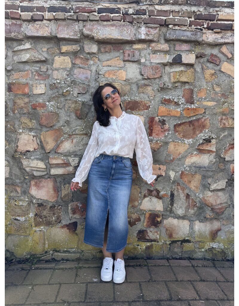 DANA FLOREA Blouse Carmen White