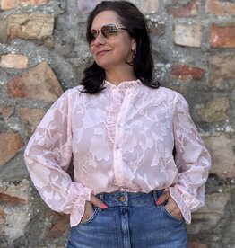 DANA FLOREA Blouse Carmen Roze