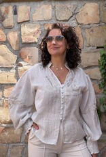 DANA FLOREA Blouse Kylie Beige