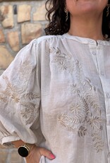 DANA FLOREA Blouse Isa Beige