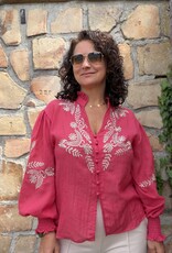 DANA FLOREA Blouse Kylie Fuchsia
