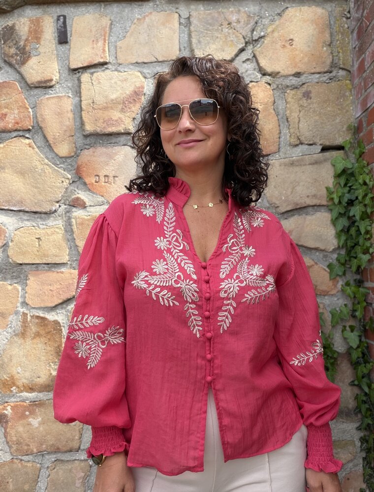 DANA FLOREA Blouse Kylie Fuchsia