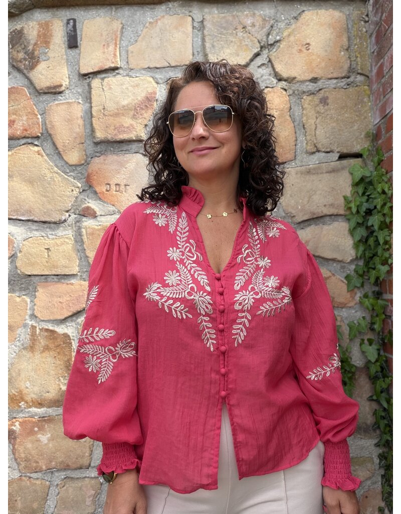 DANA FLOREA Blouse Kylie Fuchsia