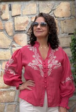 DANA FLOREA Blouse Kylie Fuchsia