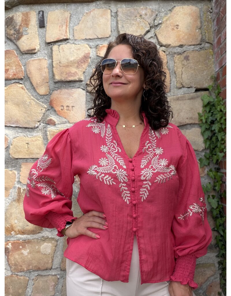 DANA FLOREA Blouse Kylie Fuchsia