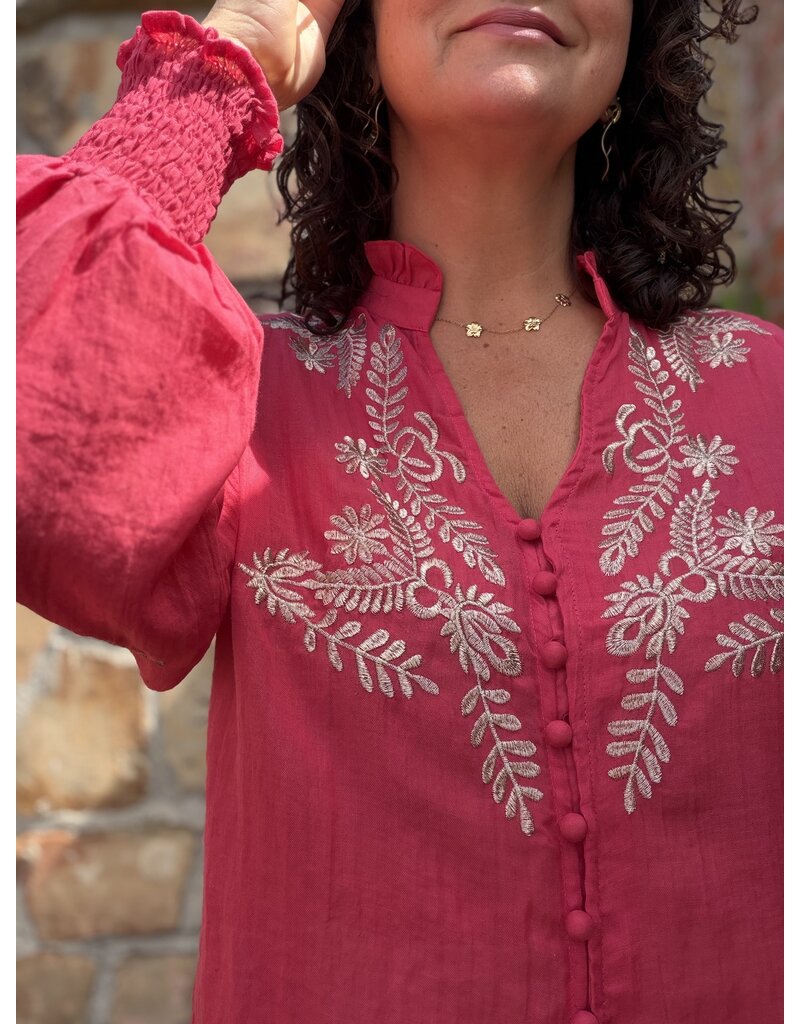 DANA FLOREA Blouse Kylie Fuchsia