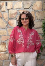 DANA FLOREA Blouse Isa Fuchsia