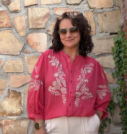 DANA FLOREA Blouse Isa Fuchsia