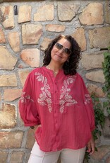 DANA FLOREA Blouse Isa Fuchsia