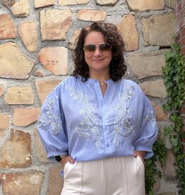 DANA FLOREA Blouse Isa Lichtblauw