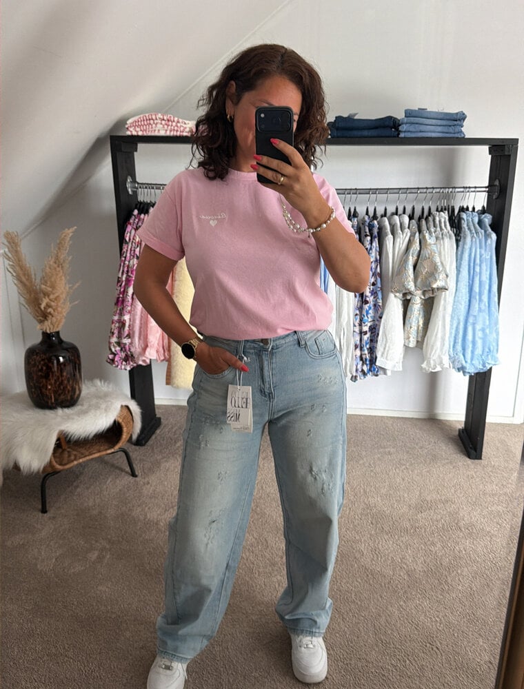DANA FLOREA Balloon Fit Jeans Blue
