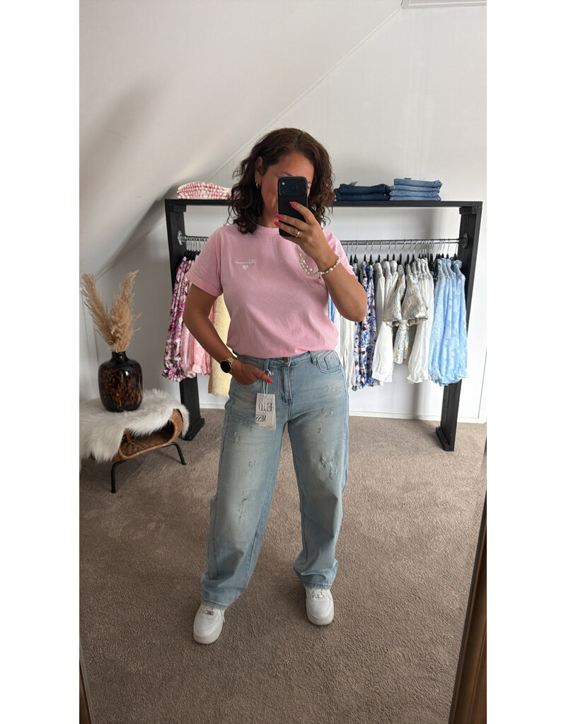 DANA FLOREA Balloon Fit Jeans  Blue