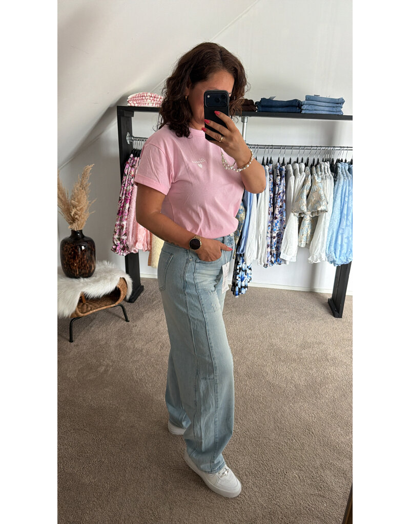 DANA FLOREA Balloon Fit Jeans  Blue