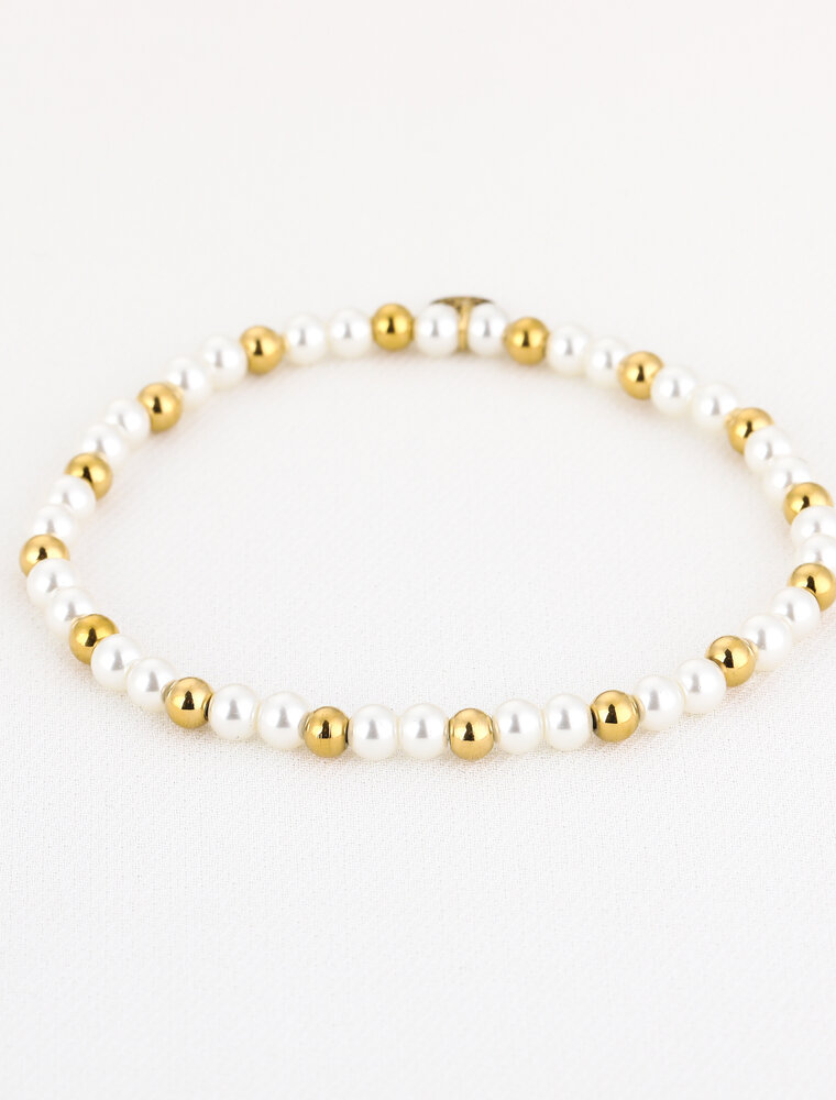 DANA FLOREA Kralen en parels armband