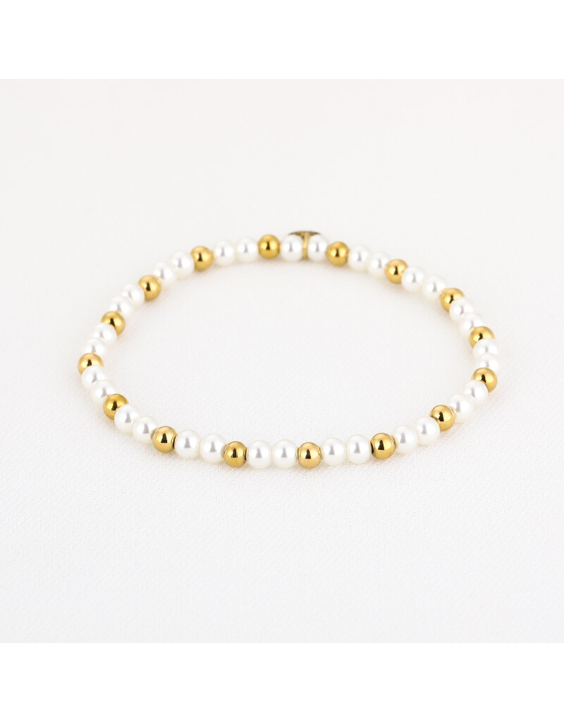 DANA FLOREA Kralen en parels armband