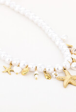 DANA FLOREA Parel ketting strand