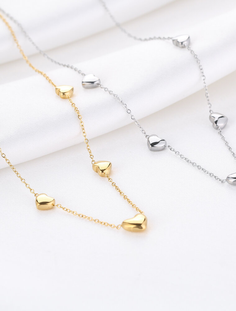 DANA FLOREA Hartjes ketting