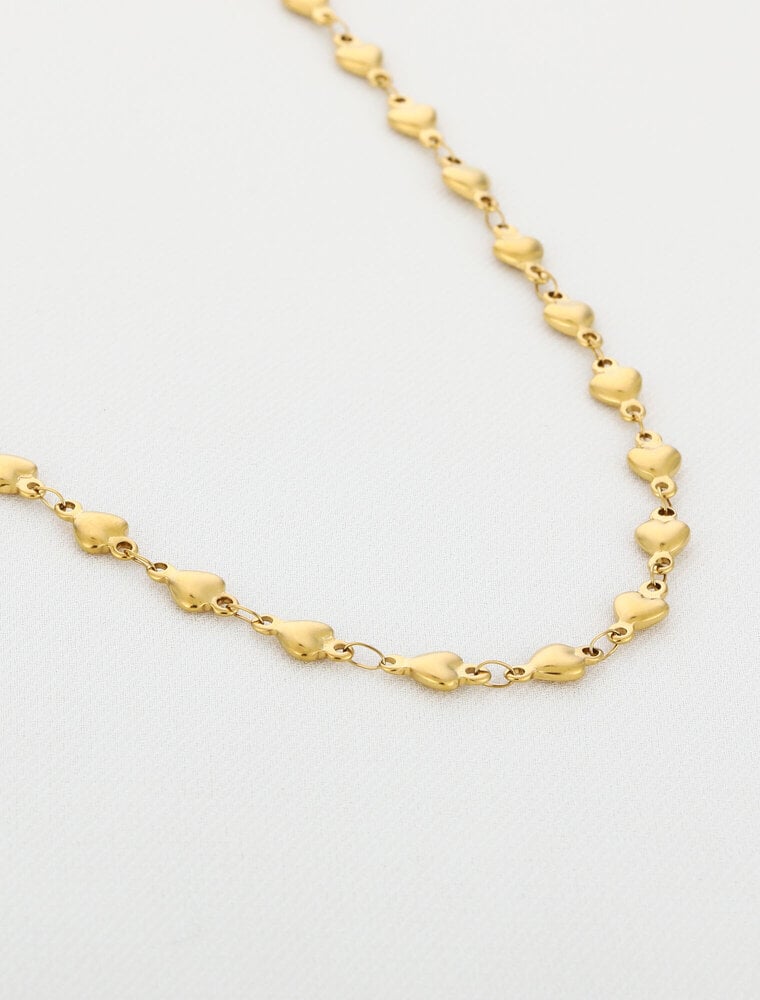 DANA FLOREA Hartjes ketting basic