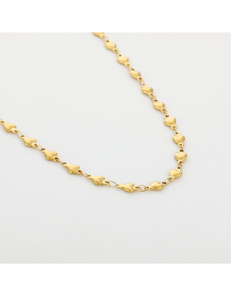 DANA FLOREA Hartjes ketting basic