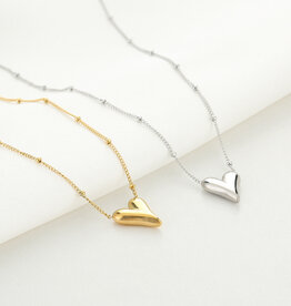 DANA FLOREA Ketting met bedel hartje