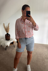 DANA FLOREA Blouse Grace roze/oranje