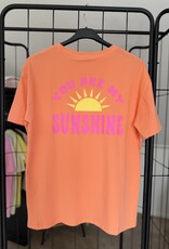 DANA FLOREA T-shirt Sunshine Oranje