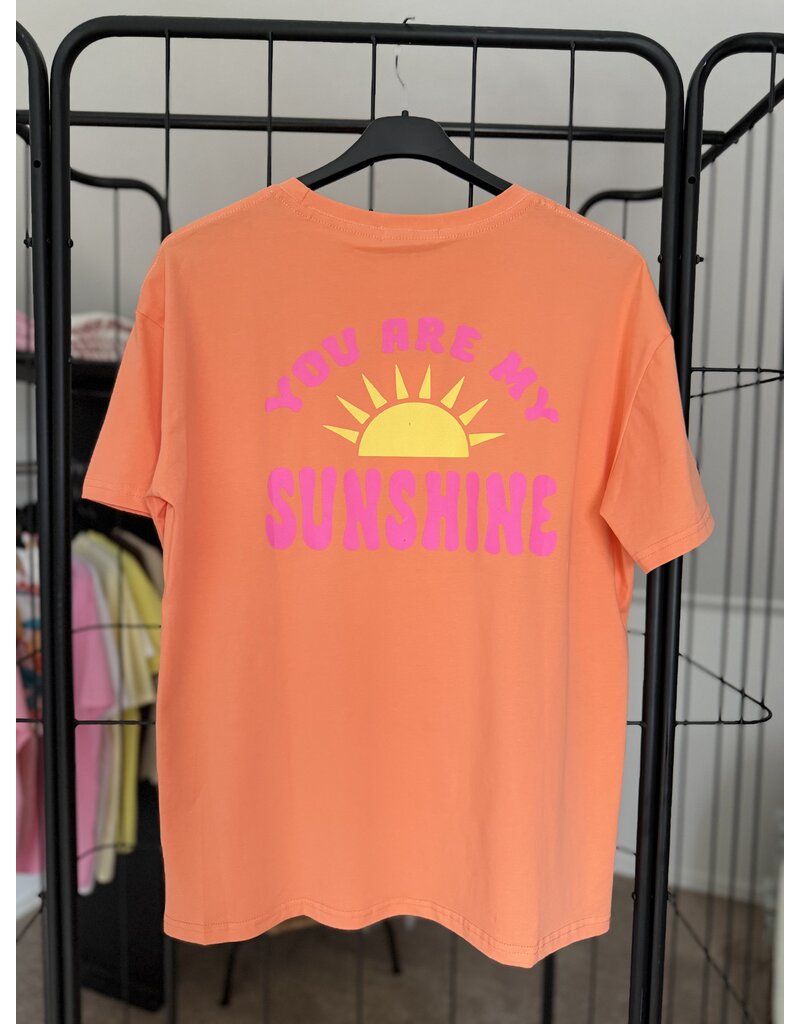 DANA FLOREA T-shirt Sunshine Oranje