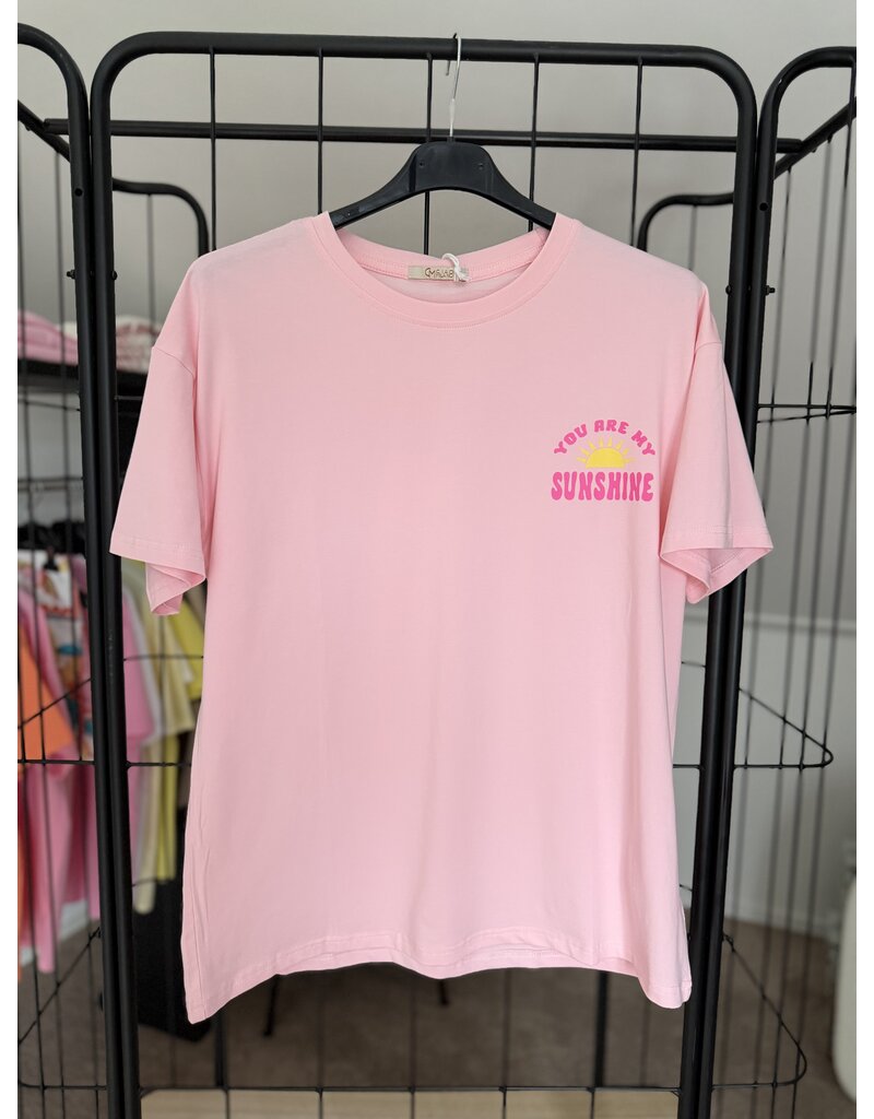 DANA FLOREA T-shirt Sunshine Roze