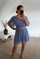DANA FLOREA Jurk Lois Blauw/Roze