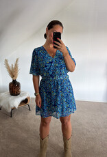 DANA FLOREA Jurk Daisy Blauw