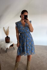 DANA FLOREA Jurk Lora Blauw