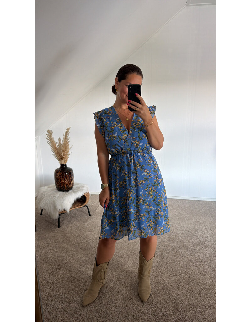 DANA FLOREA Jurk Lora Blauw