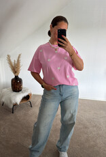 DANA FLOREA T-shirt met Hartjes