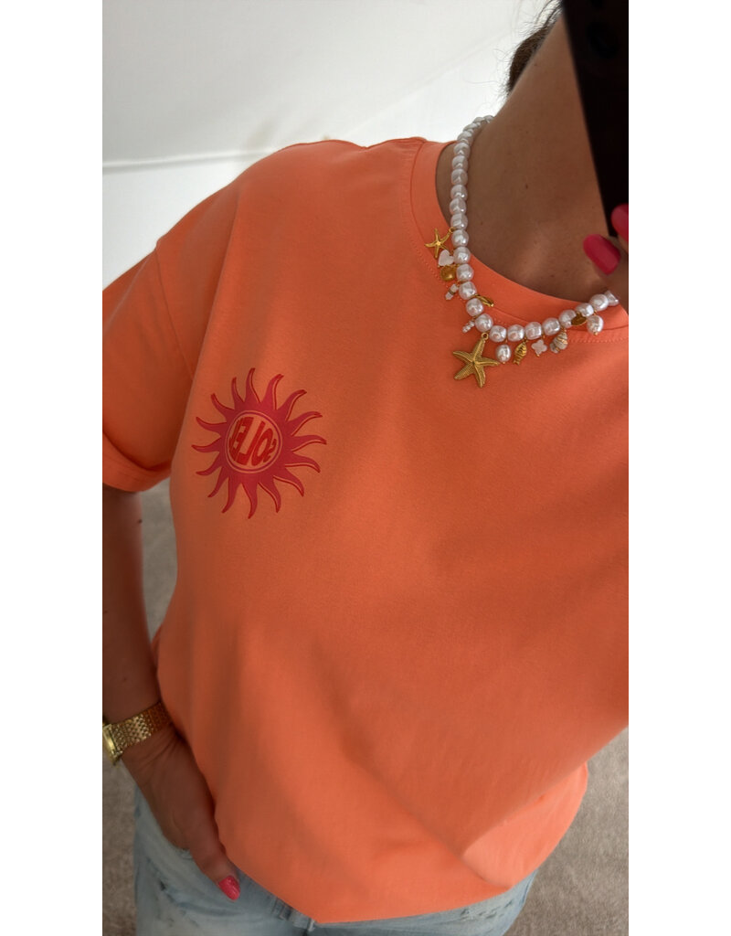DANA FLOREA T-shirt Soleil Oranje
