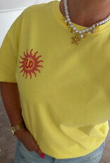 DANA FLOREA T-shirt Soleil Geel
