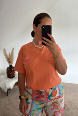 DANA FLOREA T-shirt Sunshine Oranje