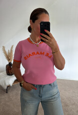 DANA FLOREA Top Le Marais Fuchsia/Oranje